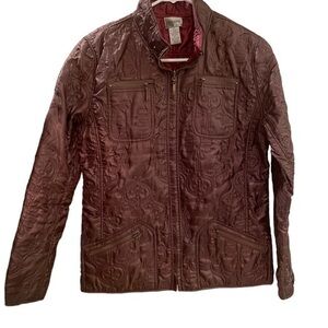 Chico’s Reversible Casual jacket pockets inside and out.  Size Chico’s  0